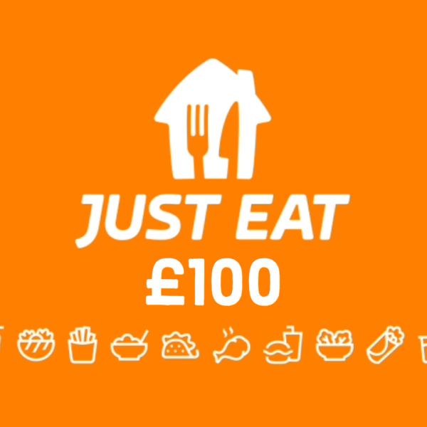 🍔🍕£100 Just Eat Voucher 🍕🍔