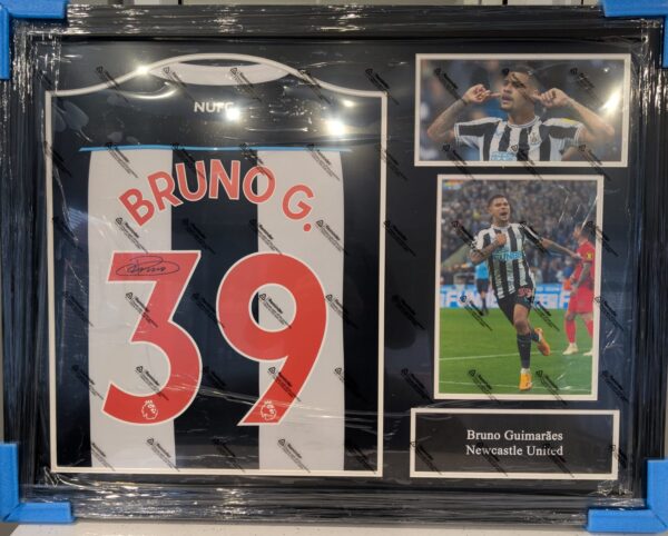 ⚽ Signed Bruno Guimarães Shirt ⚽